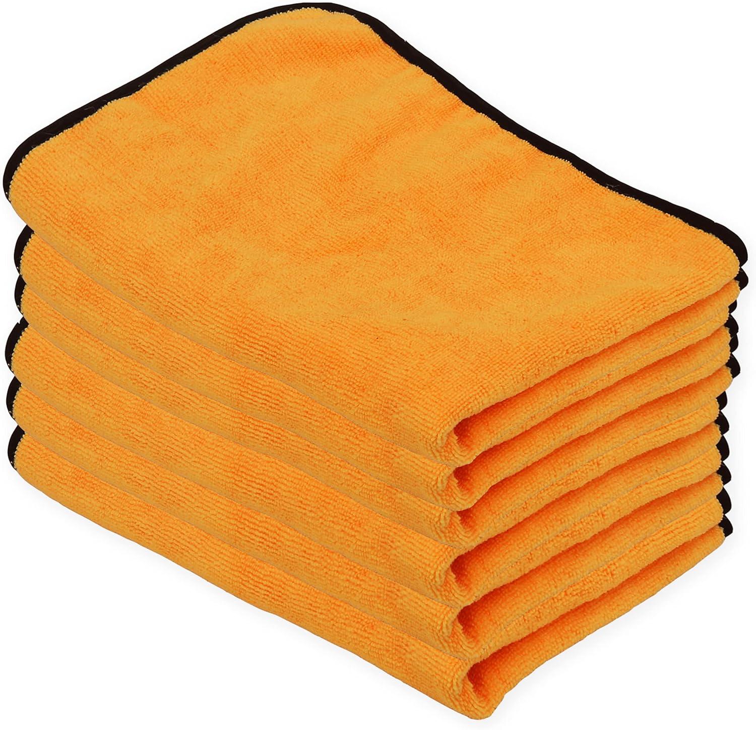 imageSimple Houseware Professional Grade Microfiber Towels for Car 16 x 24 6 Pack 440 GSM6 Pack 16 x 24