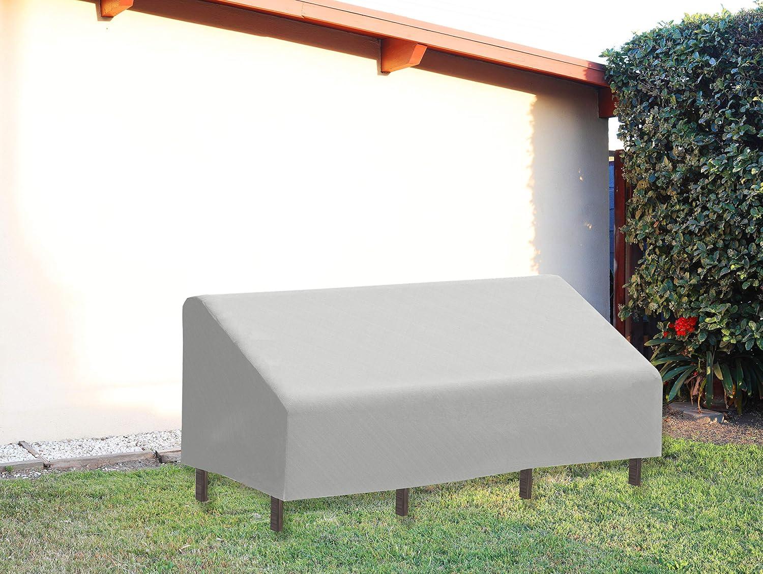 imageSimple Houseware 3Seater Patio Sofa Cover Waterproof 600D Heavy Duty 79 x 38 x 29 Inch3Seater Cover