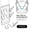 Simple Houseware 3-Tier Removable Shelf Wall Mount Pot Lid Rack, 2 Pack