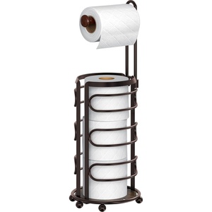 Simple Houseware Toilet Paper Holder, Bronze